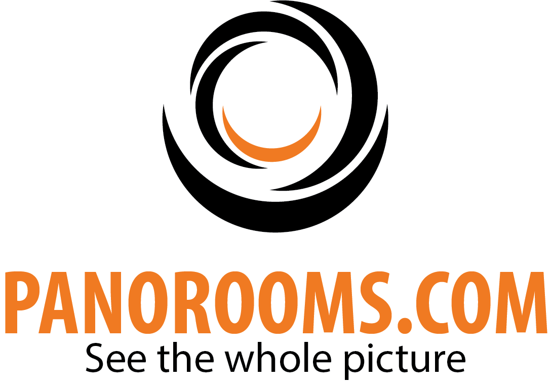 Panorooms Logos 2_Square - White